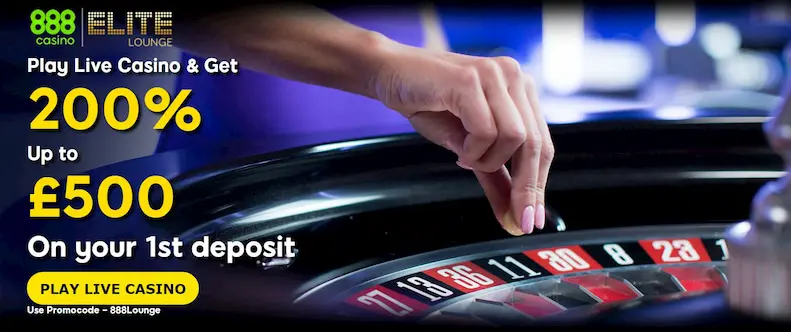 888 casino promo code