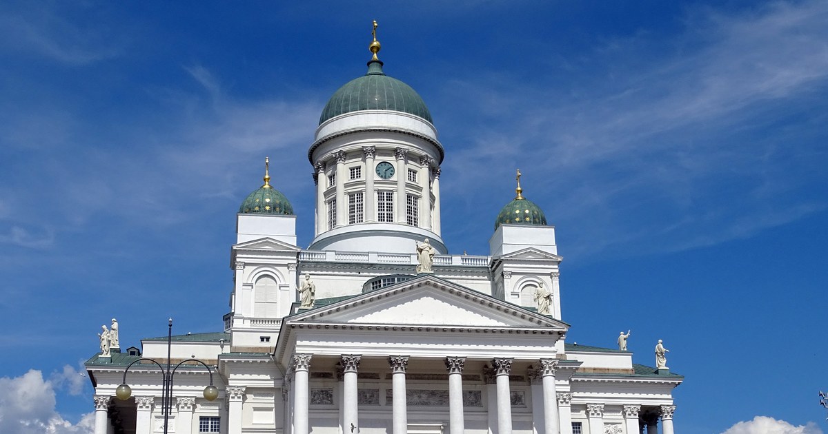 Helsinki Cathedral in Finland, where the Ministry of the Interior is consulting on new online casino rules