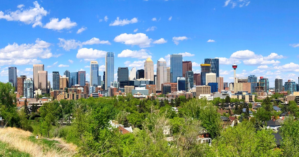Calgary city skyline in Alberta, Canada, where a regulated online casino market launches on 13 July 2026.