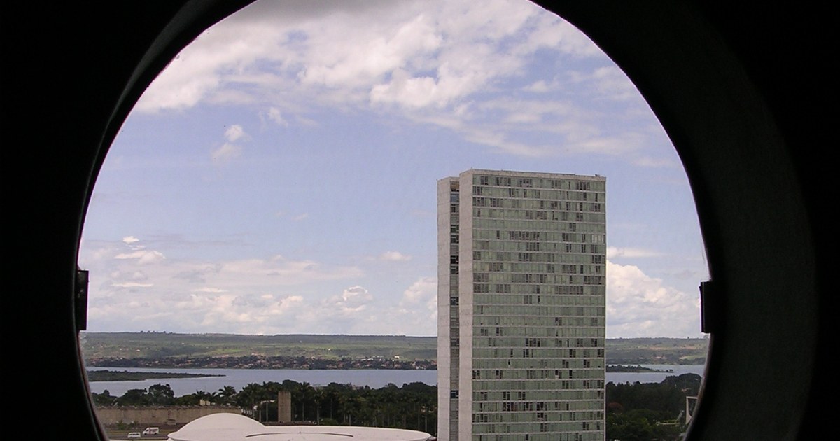 The National Congress building in Brasilia, seat of Brazil's federal government.
